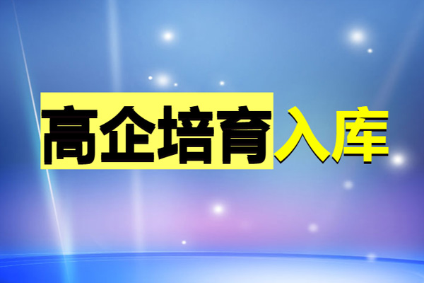 高新技术企业培育入库