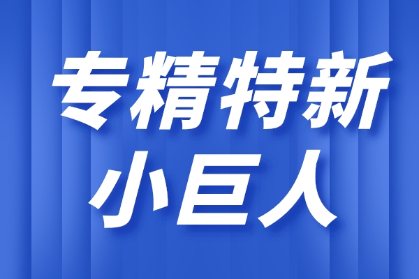 广东省第四批专精特新“小巨人”企业和第一批专精特新“小巨人”复核通过企业名单公示