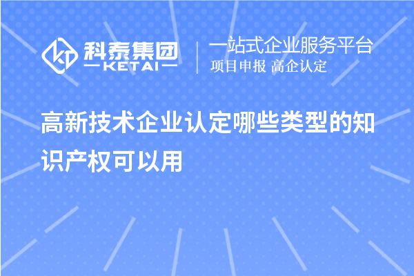 
哪些类型的知识产权可以用