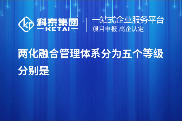 两化融合管理体系分为五个等级分别是