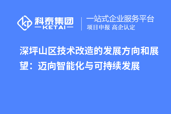 深坪山区技术改造的发展方向和展望：迈向智能化与可持续发展