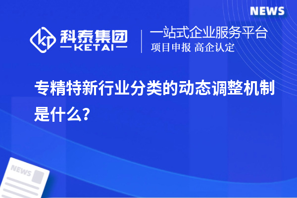 专精特新行业分类的动态调整机制是什么？