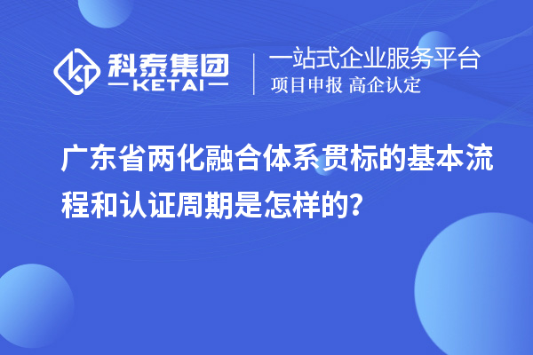 广东省两化融合体系贯标的基本流程和认证周期是怎样的？