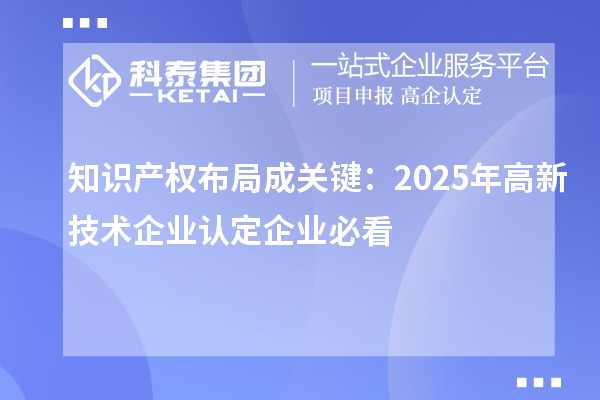 知识产权布局成关键：2025年企业必看