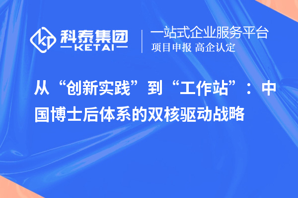 从“创新实践”到“工作站”：中国博士后体系的双核驱动战略