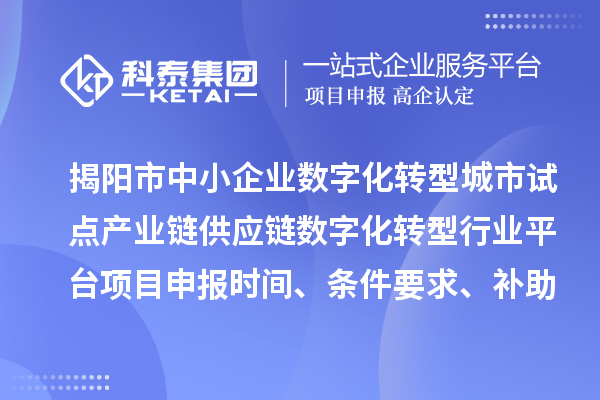 揭阳市中小企业数字化转型城市试点产业链供应链数字化转型行业平台<a href=//m.auto-fm.com/shenbao.html target=_blank class=infotextkey>项目申报</a>时间、条件要求、补助奖励