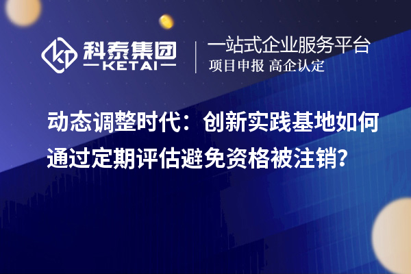 动态调整时代：创新实践基地如何通过定期评估避免资格被注销？